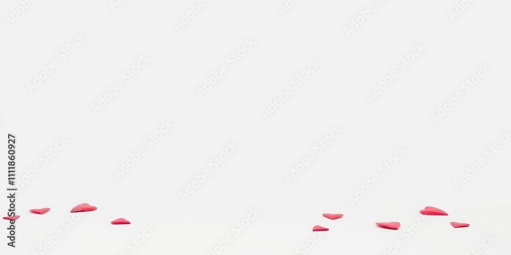 A simple and elegant white background image featuring a heart symbol, love, romantic, symbol A simple and elegant white background image featuring a heart symbol, love, romantic, symbol