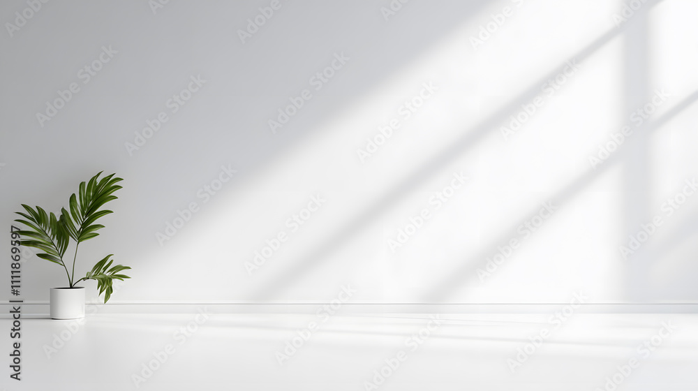White wall empty room mockup. White wall empty room mockup.