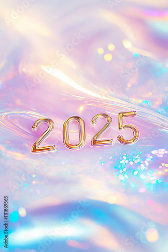 pink neon lettering 2025 on a white background. for advertising. for banners. for backgrounds. for postcards. for calendars.
