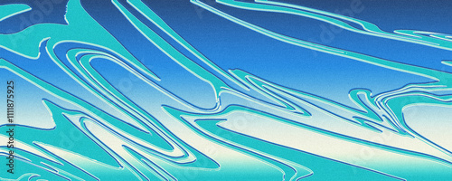 Blue futuristic gradient background with plaster effects