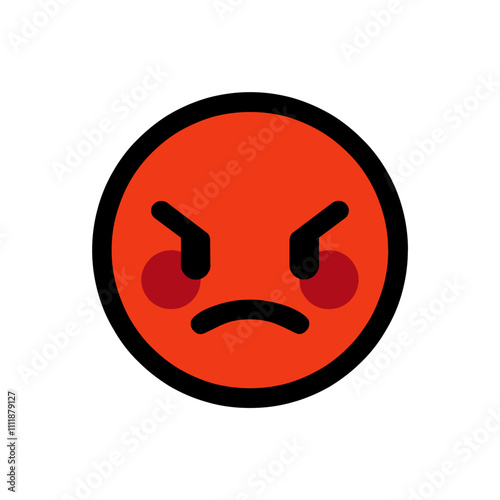 Flushed Angry 
