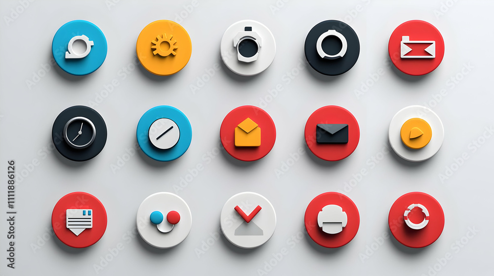 Interface Icons: Design & UI Elements Showcase Interface Icons: Design & UI Elements Showcase
