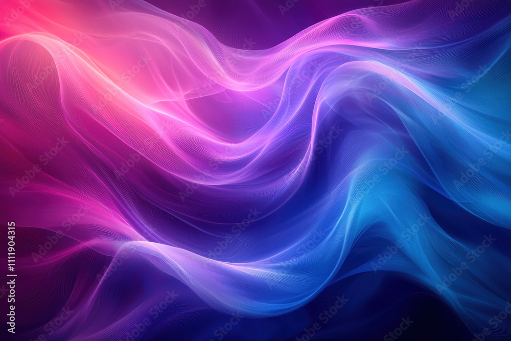 Abstract vibrant pink and blue wave background. Abstract vibrant pink and blue wave background.