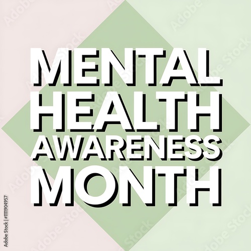 Mental Health Awareness Month Graphic Design