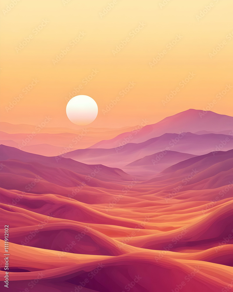 Sunset Hues Paint Rolling Hills Beautifully Sunset Hues Paint Rolling Hills Beautifully
