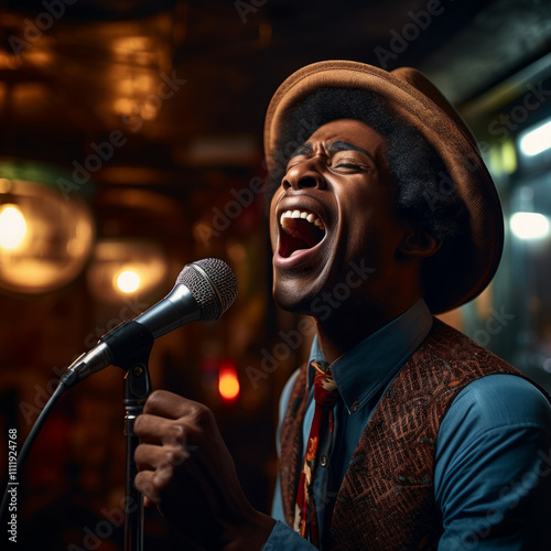 Nightclub Serenade: A Star in Action