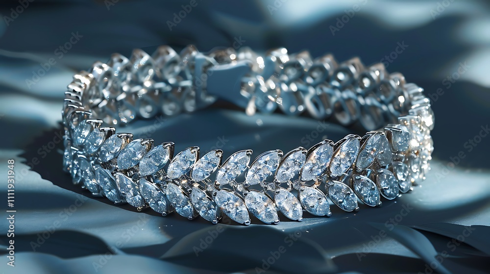 A luxurious diamond bracelet A luxurious diamond bracelet