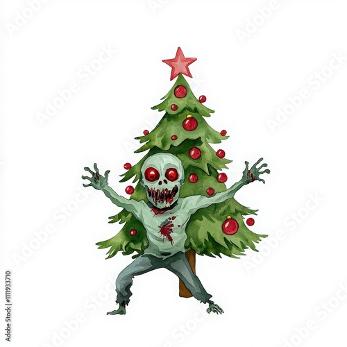 Zombie Christmas Tree photo