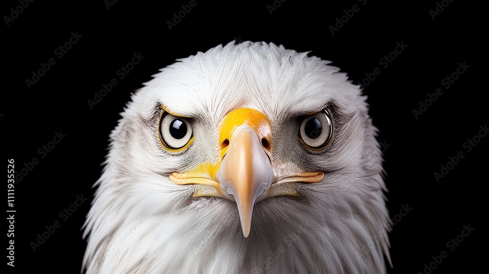Majestic Bald Eagle Closeup Wildlife Bird Nature Raptor Feather Eye Animal Portrait Majestic Bald Eagle Closeup Wildlife Bird Nature Raptor Feather Eye Animal Portrait