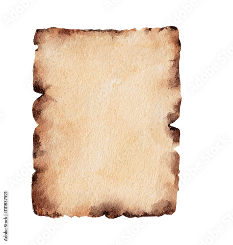 Old vintage paper old parchment paper sheet vintage aged