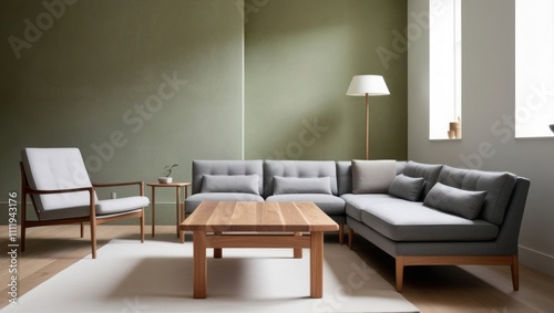 Transform Your Space: Latch Coffee Table with Sofa and Decorative Accents
 photo