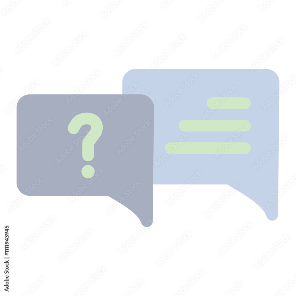Flat-style FAQ icons featuring question marks, information symbols, chat bubbles, and help signs. Clean and modern design for customer support, guidance, or knowledge base interfaces. Flat-style FAQ icons featuring question marks, information symbols, chat bubbles, and help signs. Clean and modern design for customer support, guidance, or knowledge base interfaces.