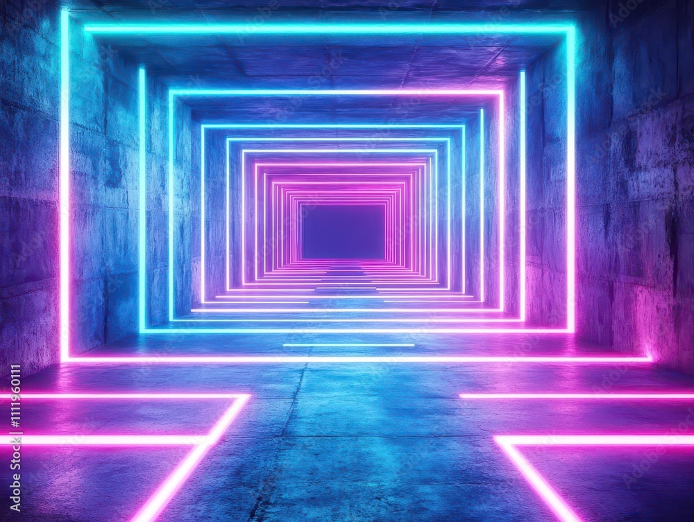 An underground glowing labyrinth carved into luminescent minerals, deep shadows, cool neon lighting, highly realistic 3D rendering An underground glowing labyrinth carved into luminescent minerals, deep shadows, cool neon lighting, highly realistic 3D rendering