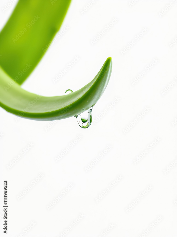 aloevera leaf with water splash isolated on white background, splash, plant life aloevera leaf with water splash isolated on white background, splash, plant life