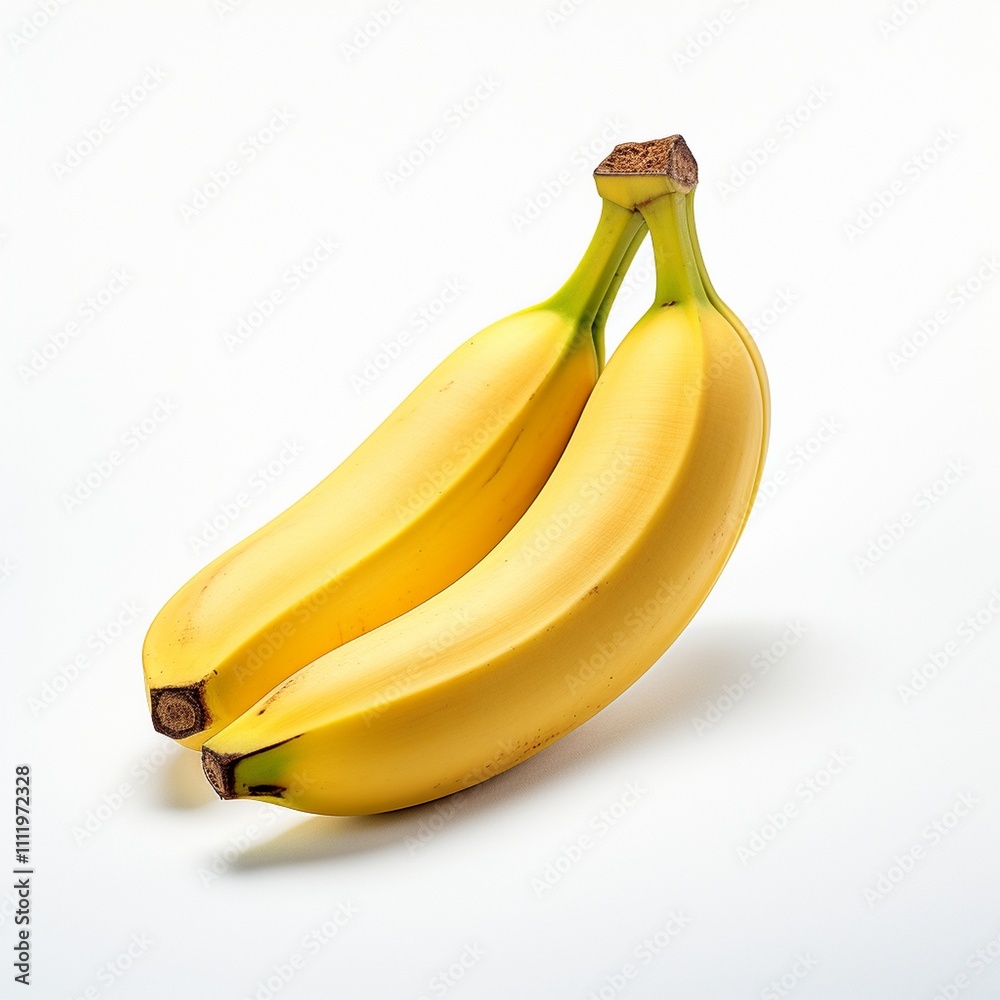 Banana fruit isolated on a white background. Bunch of bananas clipping path Banana fruit isolated on a white background. Bunch of bananas clipping path
