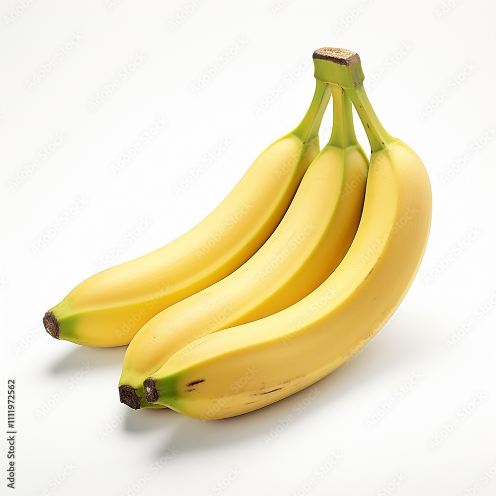 Banana fruit isolated on a white background. Bunch of bananas clipping path Banana fruit isolated on a white background. Bunch of bananas clipping path