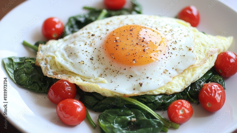 Protein control diet delicious spinach and egg meal prep healthy kitchen fresh ingredients nutritional balance Protein control diet delicious spinach and egg meal prep healthy kitchen fresh ingredients nutritional balance