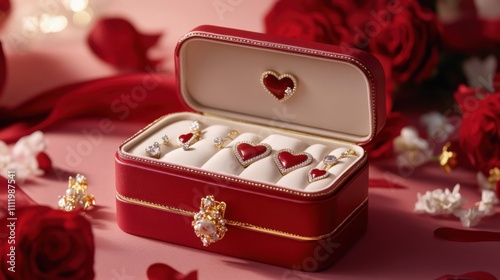 Valentine's Day Personalized Jewelry Box