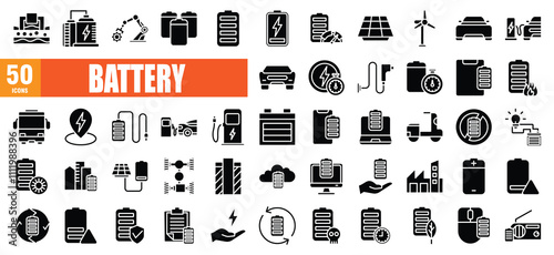 BATTERY ICON SET