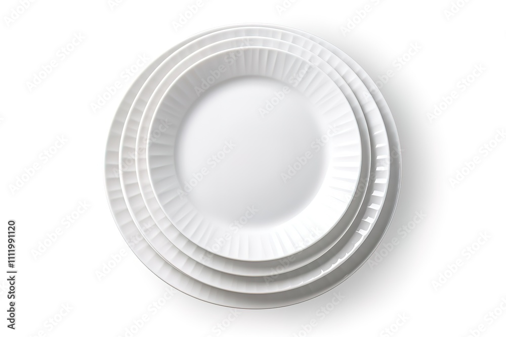 Empty white plate. Classic dishware item for serving desserts and small portions of food.
Empty white plate. Classic dishware item for serving desserts and small portions of food.