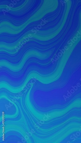 Abstract Aurora Borealis Flow with Bright Gradient Colors