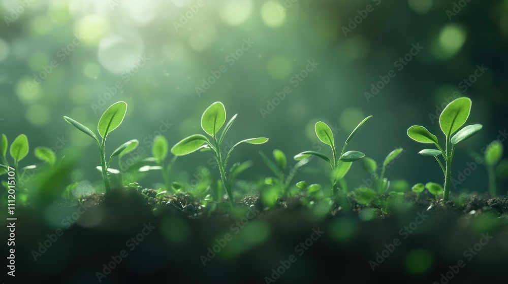 green grass in the forest green grass in the forest