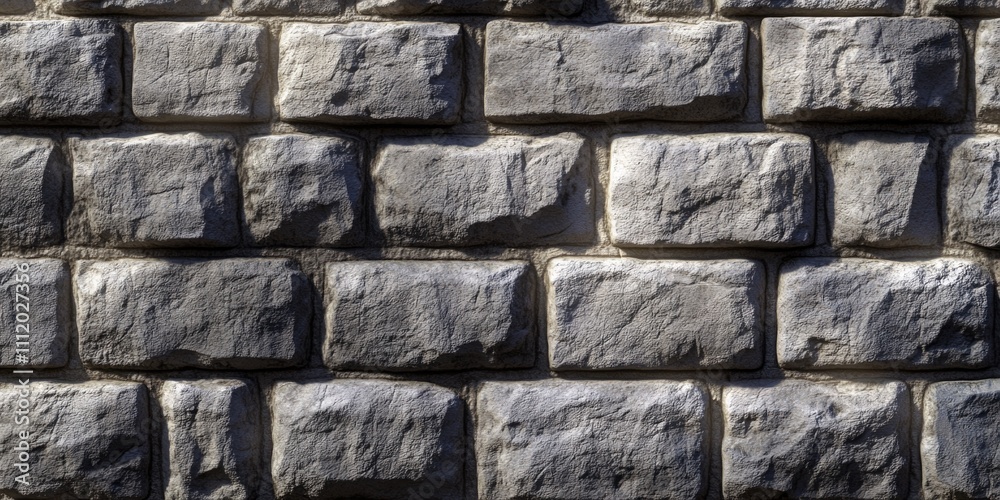 Naklejka premium Brick wall with fire hydrant