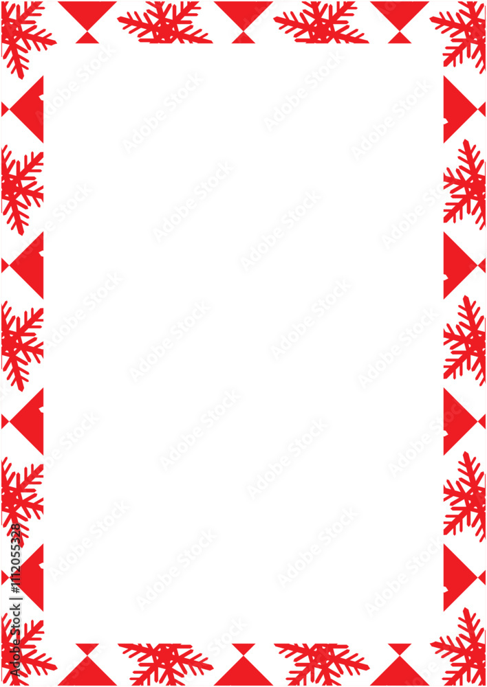 Obraz premium クリスマスをイメージしたシンプルな背景イラスト