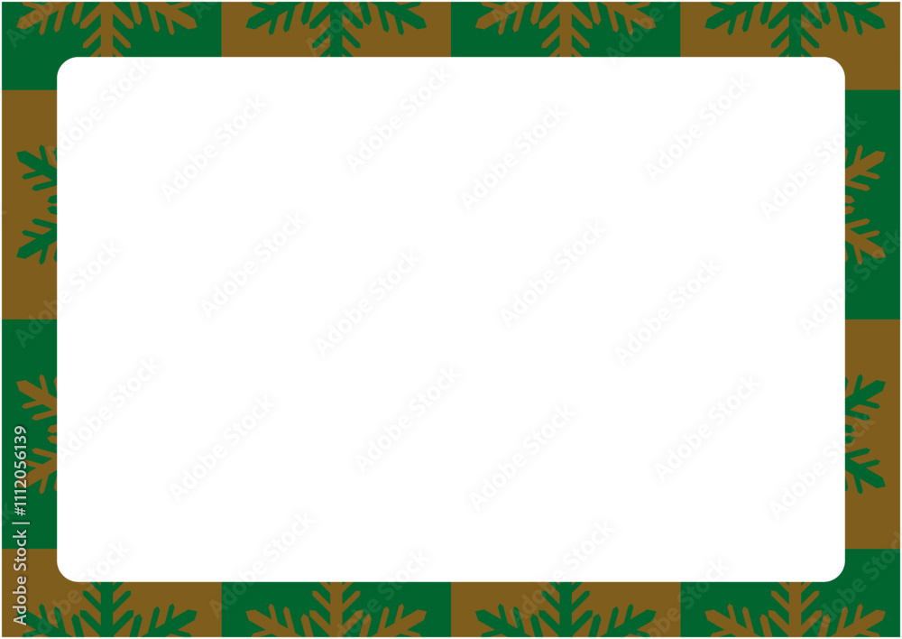 クリスマスをイメージしたシンプルな背景イラスト