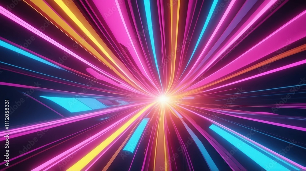 3d render abstract colorful background bright neon 3d render abstract colorful background bright neon