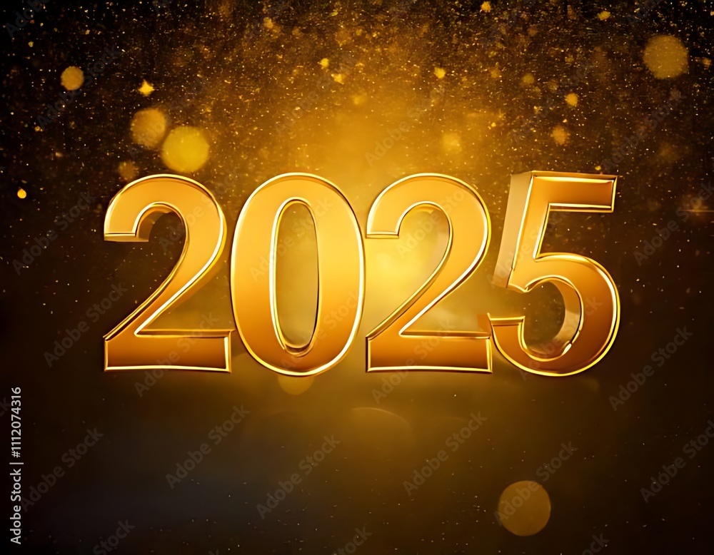 A unique happy new year 2025 A unique happy new year 2025