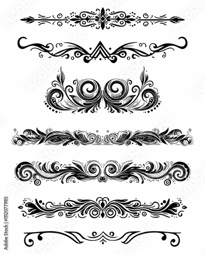 Border element eps file vector design