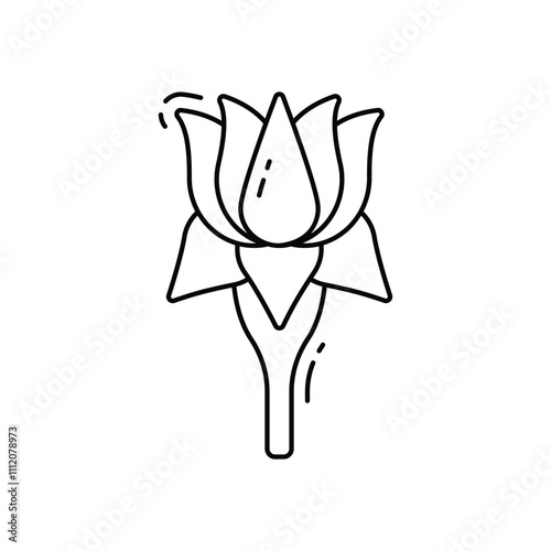 Lotus  vector icon