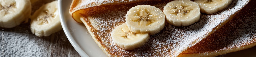 Tasty Dessert with Fresh Fruit for Breakfast on White Plate Tasty Dessert with Fresh Fruit for Breakfast on White Plate
