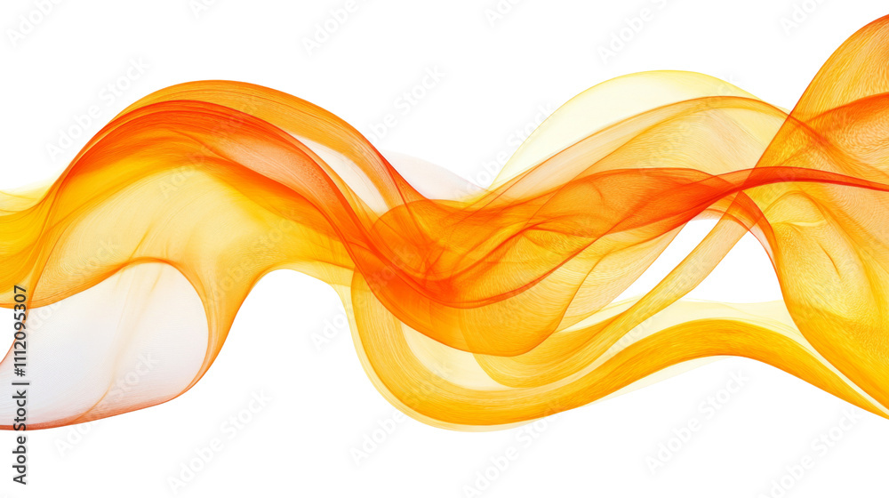 Orange smoke transparent background Orange smoke transparent background