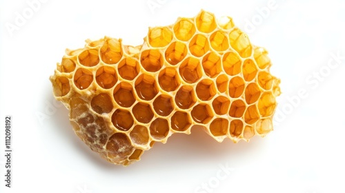 Honeycomb isolated on white background