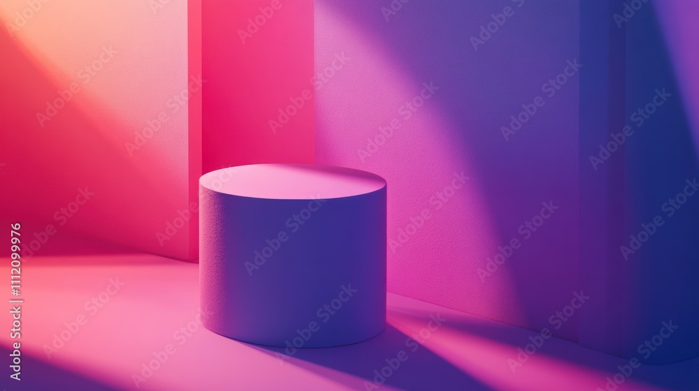 3d render of a pink glass 3d render of a pink glass