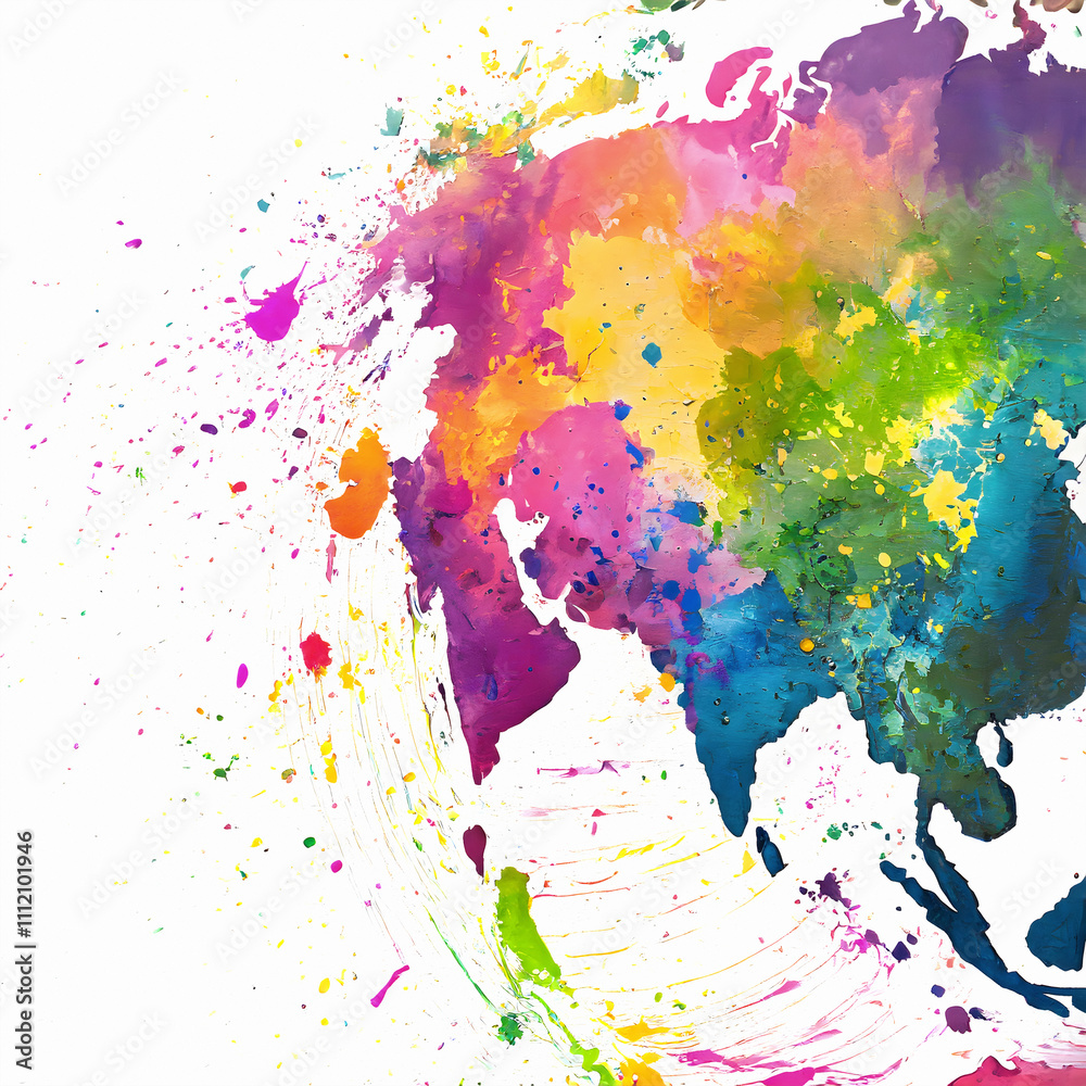 Fototapeta premium Lively Asia