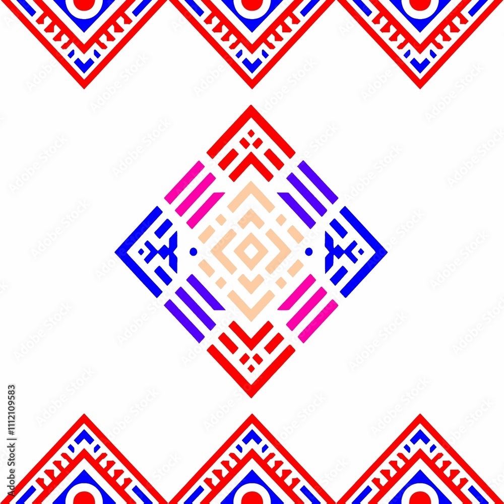 seamless pattern with flowers background with blocks seamless pattern with flowers background with blocks
