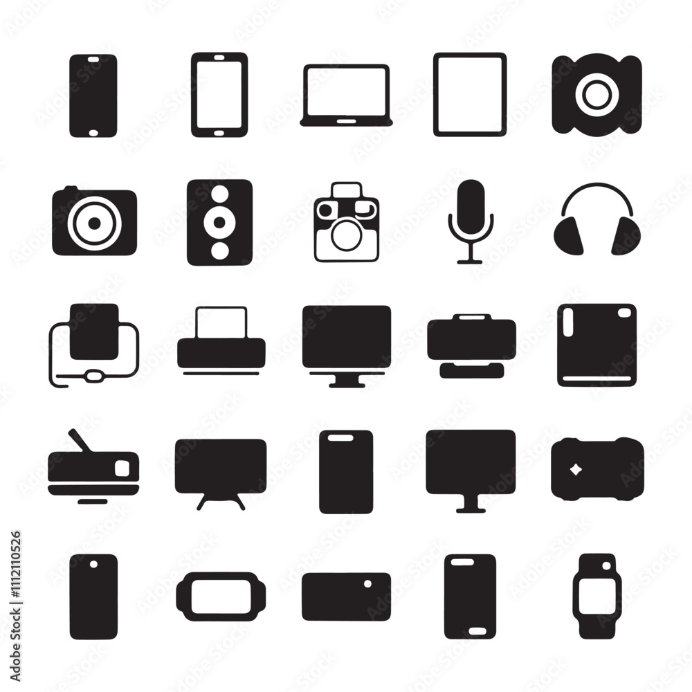 Minimalist Icon Design Collection for Digital Interfaces Minimalist Icon Design Collection for Digital Interfaces
