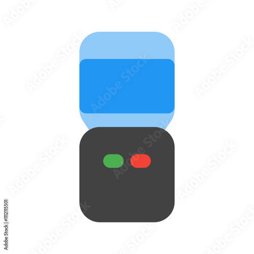 water dispenser flat icon