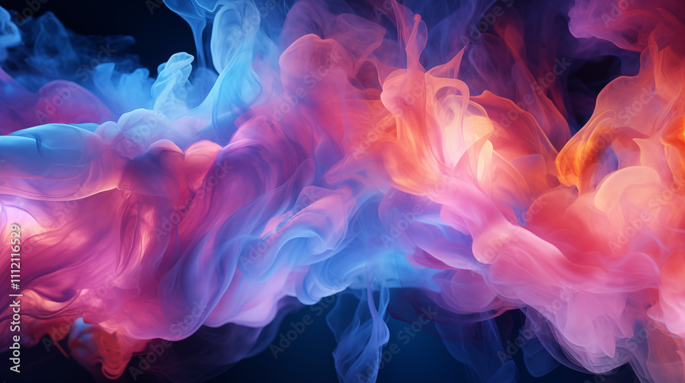 Abstract colorful smoke Abstract colorful smoke