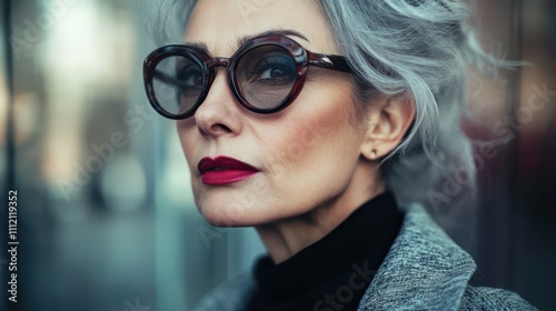 Mature fashion woman