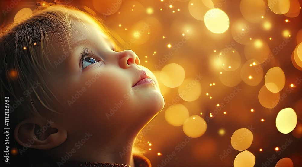 Starlit Dreams: Enchanting Portrait of a Child Amid Golden Christmas Lights
Starlit Dreams: Enchanting Portrait of a Child Amid Golden Christmas Lights
