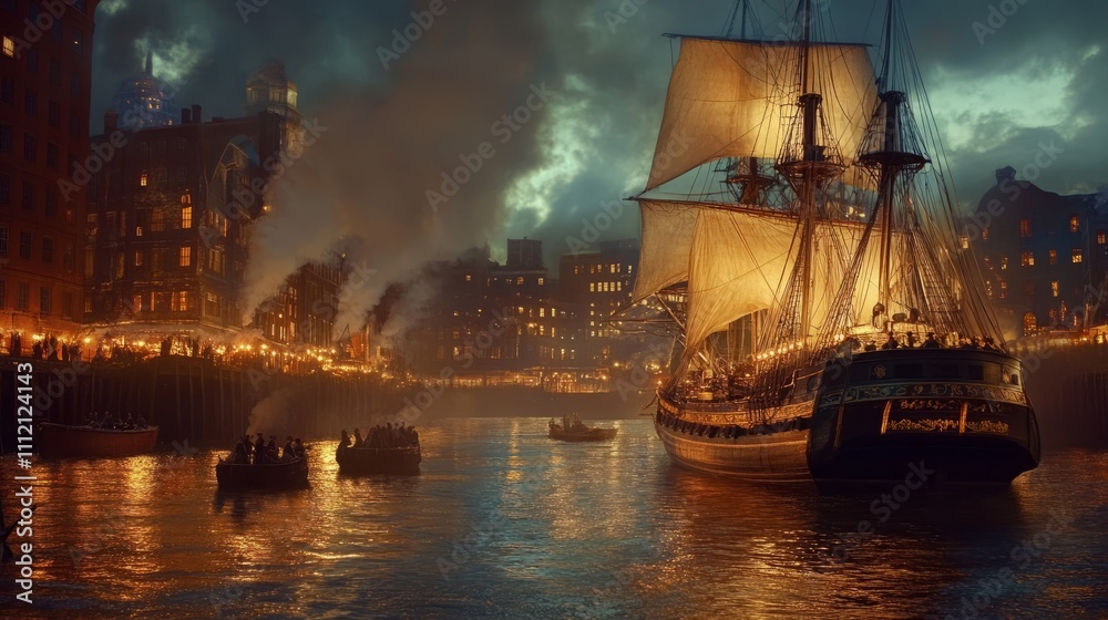 custom made wallpaper toronto digitalBoston Tea Party Anniversary