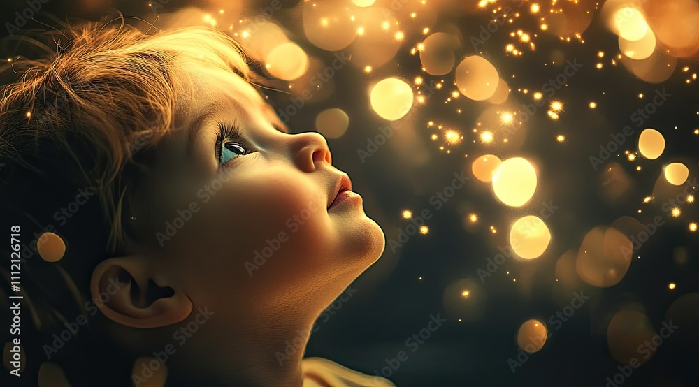 Starlit Dreams: Enchanting Portrait of a Child Amid Golden Christmas Lights
Starlit Dreams: Enchanting Portrait of a Child Amid Golden Christmas Lights