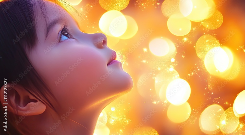 Starlit Dreams: Enchanting Portrait of a Child Amid Golden Christmas Lights
Starlit Dreams: Enchanting Portrait of a Child Amid Golden Christmas Lights