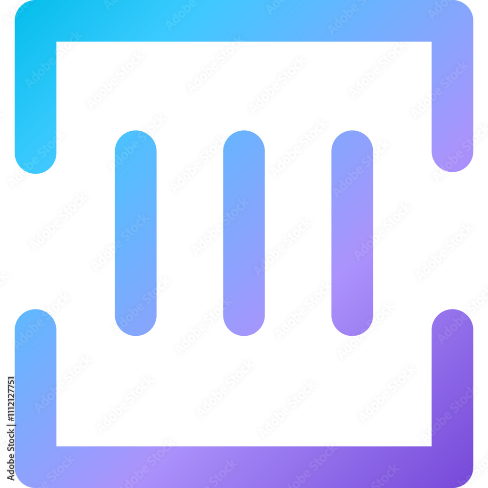 Symbols representing functions of a washing machine displayed in a modern style with a gradient effect Symbols representing functions of a washing machine displayed in a modern style with a gradient effect