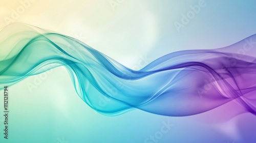 abstract colorful background with smooth lines