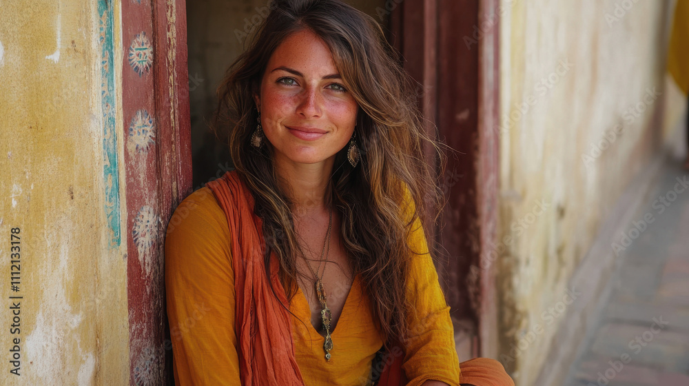 Lori is in India. a holiday in India